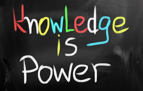 Knowledge is power — Stock Photo, Image