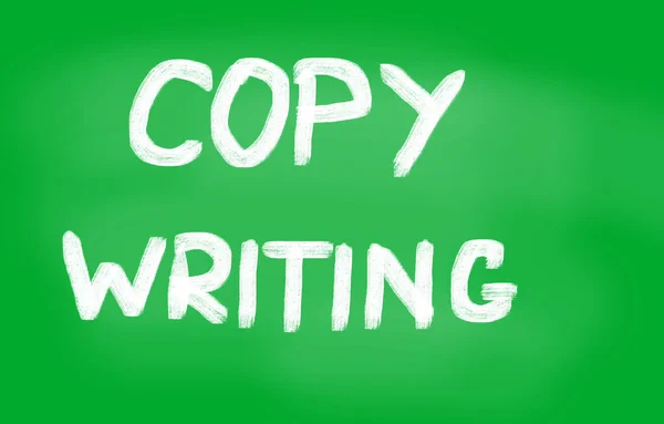 Concetto di copywriting — Foto Stock