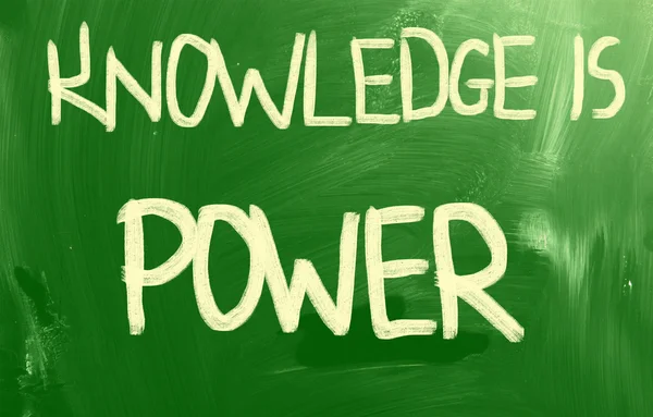 Knowledge Is Power — Stock Photo, Image