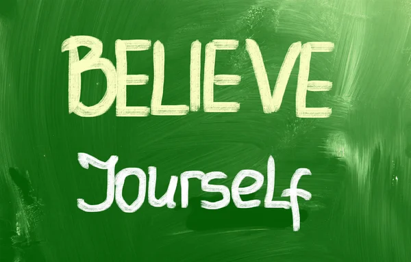 Believe Yourself Concept — Stock Photo, Image