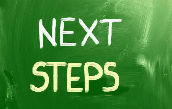 Next Steps Concept — Stock Photo, Image