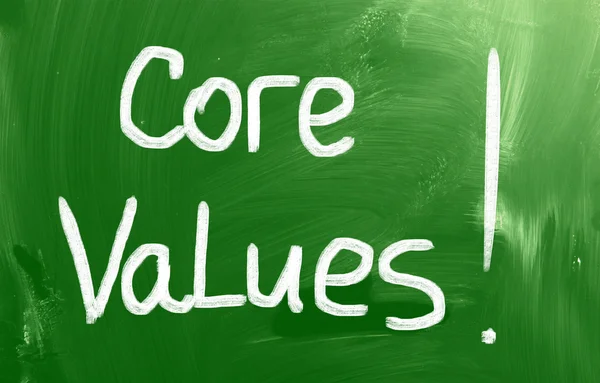 Core Values Concept — Stock Photo, Image