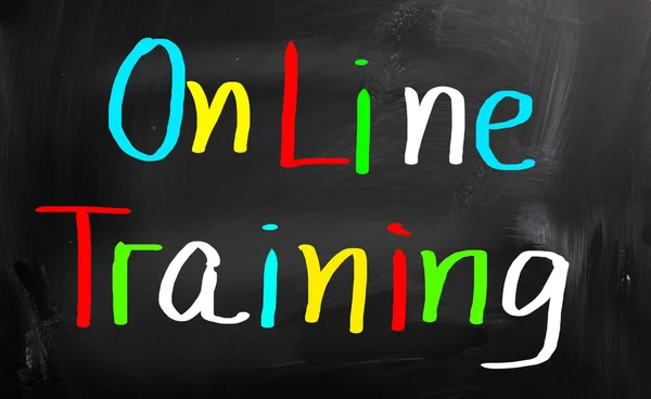 Online Training Concept — Stock Photo, Image