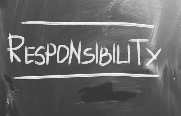 Responsibility Concept — Stock Photo, Image