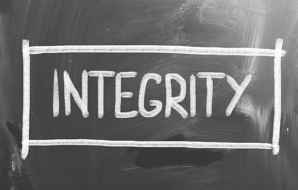 Concetto di integrità — Foto Stock