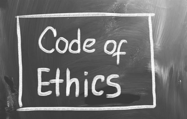 Code Of Ethics Concept — Stock Photo, Image