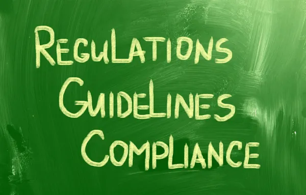 Compliance Guidelines Regulations Concept — Stock Photo, Image