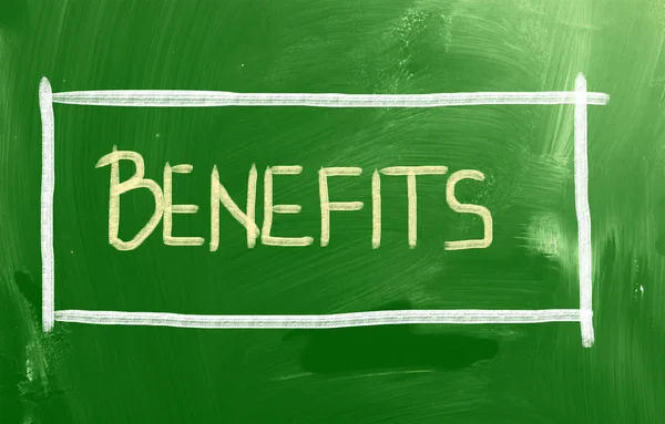 Benefits Concept — Stock Photo, Image