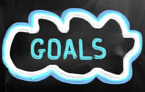 Set Goals Concept — Stock Photo, Image