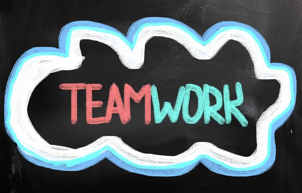 Teamwerk concept — Stockfoto