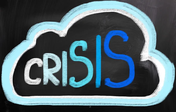 Crisis Concept — Stock Photo, Image