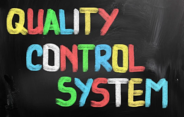 Quality Control System Concept — Stock Photo, Image