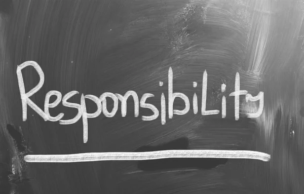 Responsibility Concept — Stock Photo, Image