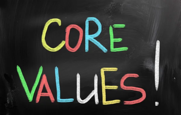 Core Values Concept — Stock Photo, Image