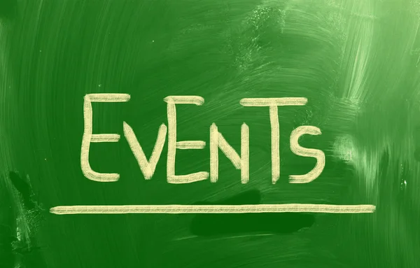 Events Concept — Stock Photo, Image