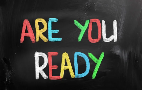 Are You Ready Concept — Stock Photo, Image