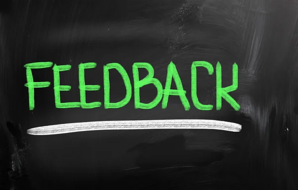 Conceito de feedback — Fotografia de Stock