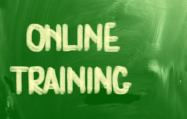 Online Training Concept — Stock Photo, Image