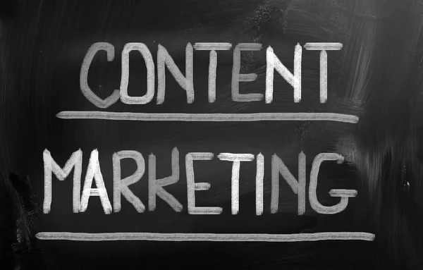 Content Marketing Konzept — Stockfoto