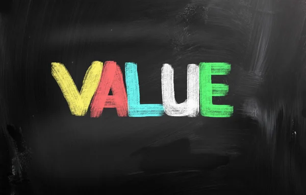 Value Concept — Stock Photo, Image