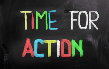 zaman eylem konsepti için