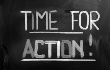 zaman eylem konsepti için