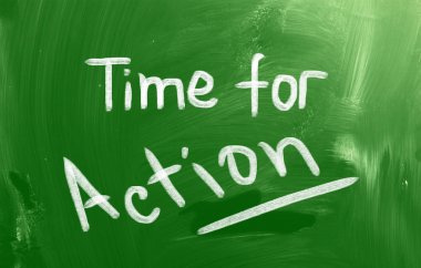 zaman eylem konsepti için