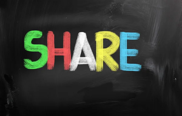 Sharing Concept — Stock Photo, Image