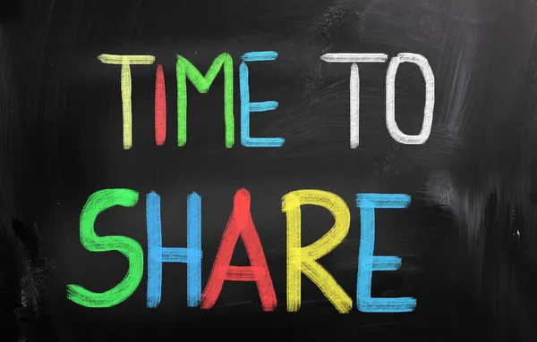 zaman kavramı paylaşmak