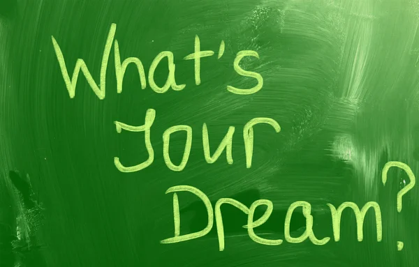 What's Your Dream Concept — Stock Photo, Image