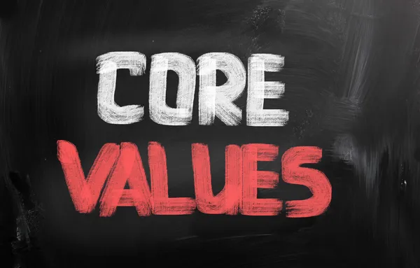 Core Values Concept — Stock Photo, Image