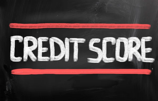 Credit-Score-Konzept — Stockfoto