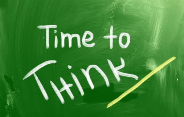 kavram düşünmek için zaman