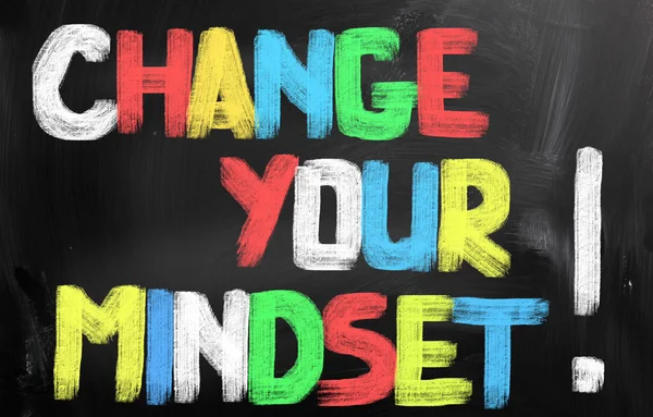 Change Your Mindset Concept — Stock Photo, Image