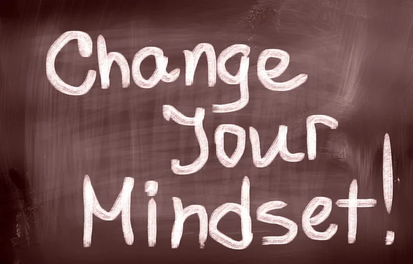 Change Your Mindset Concept — Stock Photo, Image