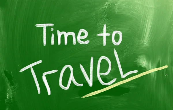 Time To Travel Concept — Stock Photo, Image