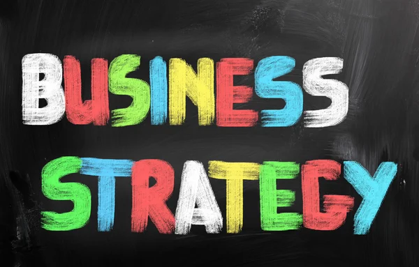 Concepto de estrategia empresarial — Foto de Stock