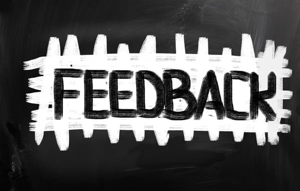 Conceito de feedback — Fotografia de Stock