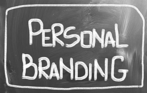 Personlig branding koncept — Stockfoto