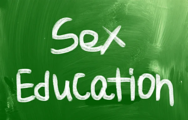 Begreppet sexualundervisning — Stockfoto