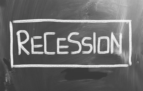 Recession Concept — Stock Photo, Image