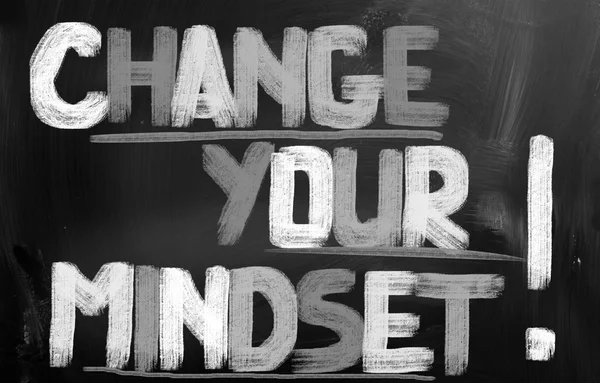 Change Your Mindset Concept — Stock Photo, Image