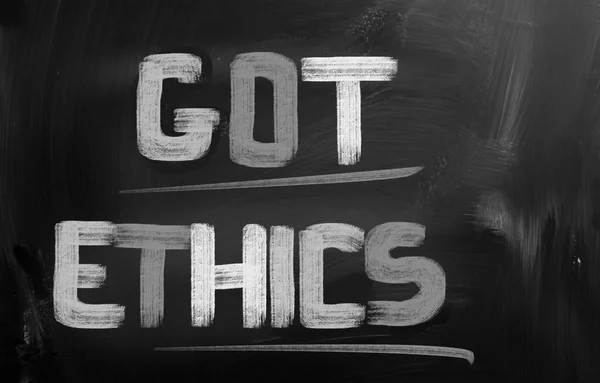 Got Ethics Concept — Stock Photo, Image