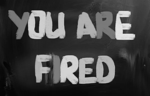 You Are Fired Concept — Stock Photo, Image