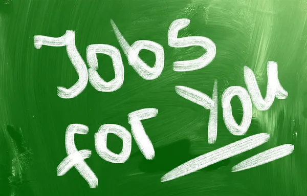 Empregos para você conceito — Fotografia de Stock