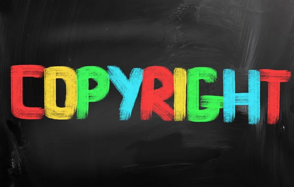 Concepto de copyright — Foto de Stock