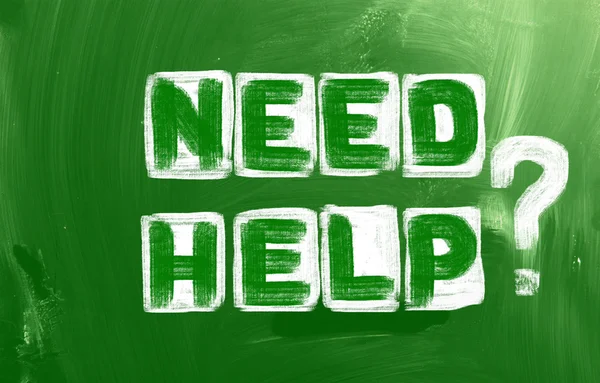 Need Help Concept — Stock Photo, Image