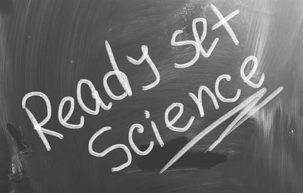 Ready Set Science Concept — Stock Photo, Image