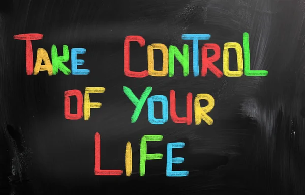 Take Control Of Your Life Concept — Stock Photo, Image