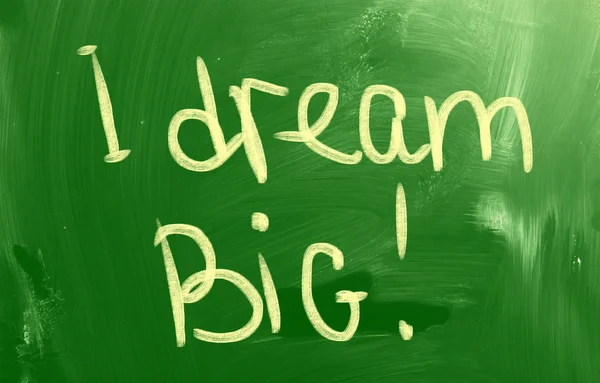 I Dream Big Concept — Stock Photo, Image